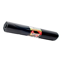 Мешки для мусора 240 л, черные, в рулоне 5 шт., ПВД 80 мкм, 1300х900 мм, МЕШКОFF, 4217 в Атырау