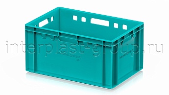 Ящик для мяса и колбасных изделий Е-3 бирюзовый в Атырау