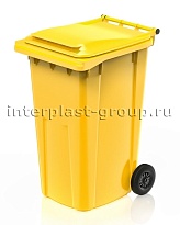 Контейнер для мусора 240 л желтый облегченный 240 желтый в Атырау Контейнер для мусора 240 л желтый облегченный 240 желтый в Атырау