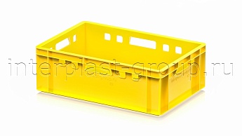 Ящик для мяса и колбасных изделий Е-2 желтый в Атырау